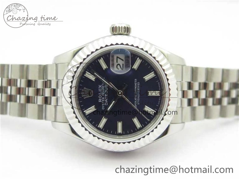 Datejust 28mm 279174 SS BP Maker Best Edition Blue Dial on SS Jubilee Bracelet ETA2671