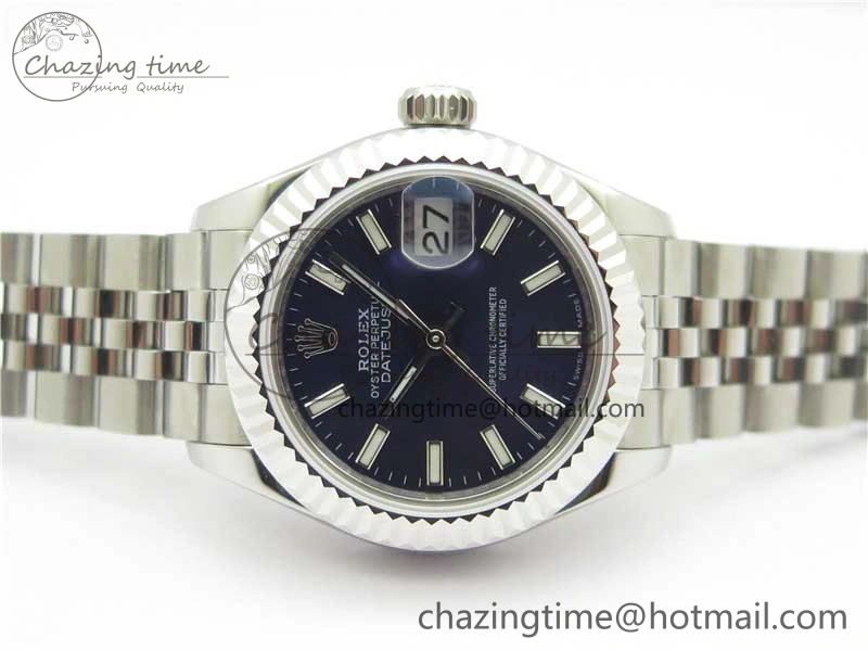 Datejust 28mm 279174 SS BP Maker Best Edition Blue Dial on SS Jubilee Bracelet ETA2671