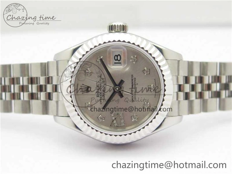 Datejust 28mm 279174 SS BP Maker Best Edition Silver Crystal Dial on SS Jubilee Bracelet ETA2671