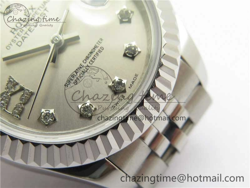 Datejust 28mm 279174 SS BP Maker Best Edition Silver Crystal Dial on SS Jubilee Bracelet ETA2671