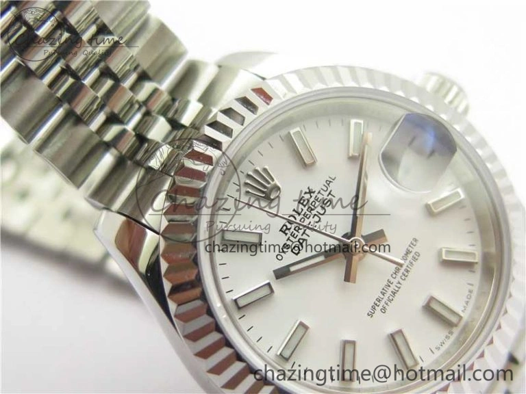Datejust 28mm 279174 SS BP Maker Best Edition White Dial on SS Jubilee Bracelet ETA2671