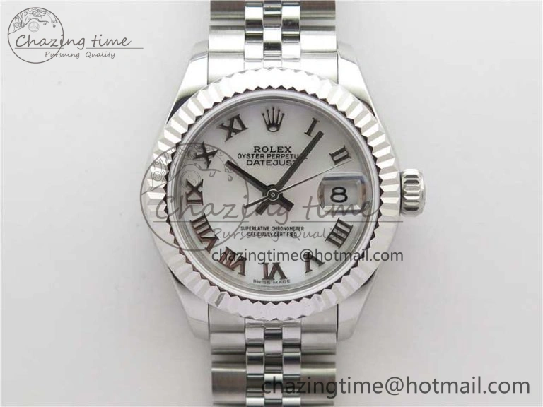 Datejust 28mm 279174 SS BP Maker Best Edition White Roman Dial on SS Jubilee Bracelet ETA2671