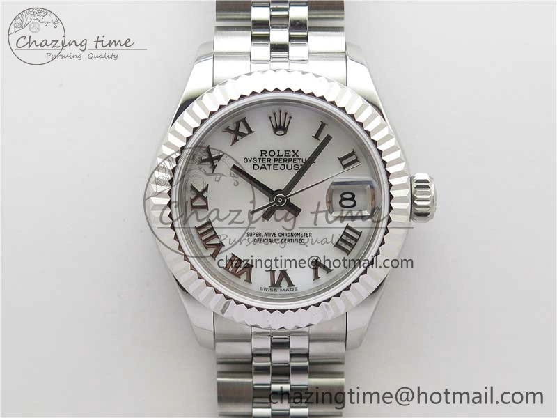 Datejust 28mm 279174 SS BP Maker Best Edition White Roman Dial on SS Jubilee Bracelet ETA2671