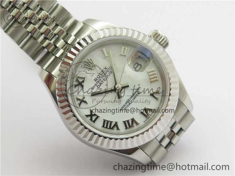 Datejust 28mm 279174 SS BP Maker Best Edition White Roman Dial on SS Jubilee Bracelet ETA2671