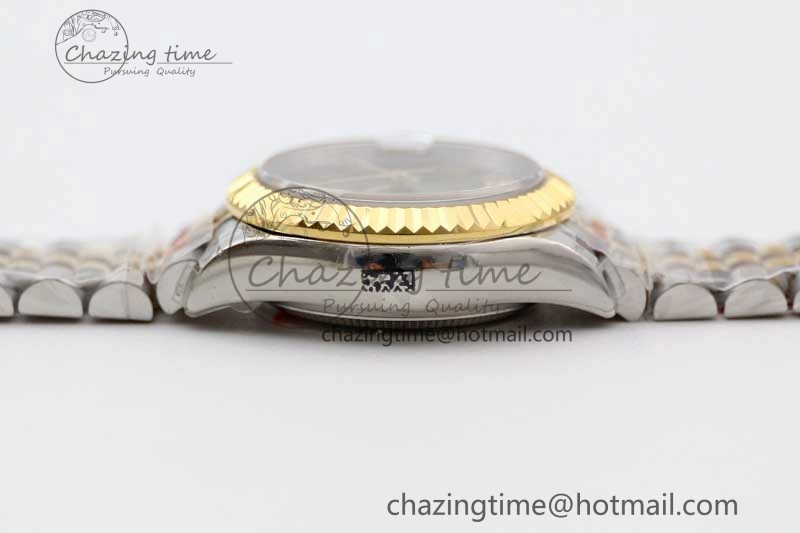 Datejust 28mm 279179 SS YG TWF Best Edition Green Roman Markers Dial on SS Jubilee Bracelet NH05