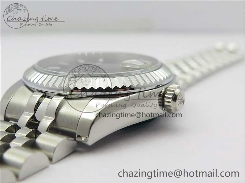 Datejust 31mm 178274 SS GSF Best Edition Black Stick Markers Dial on SS Jubilee Bracelet SEIKO NH05A