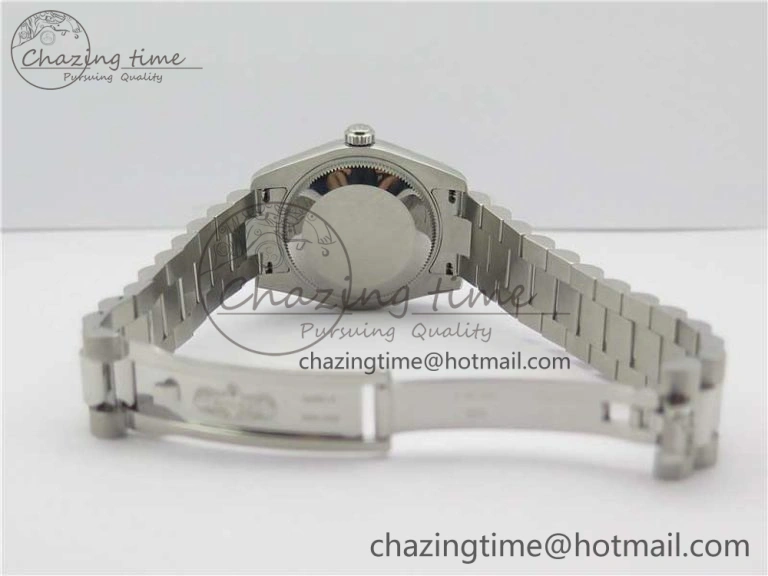 Datejust 31mm 178274 SS GSF Best Edition Blue Crystal Markers Dial on SS President Bracelet SEIKO NH05A
