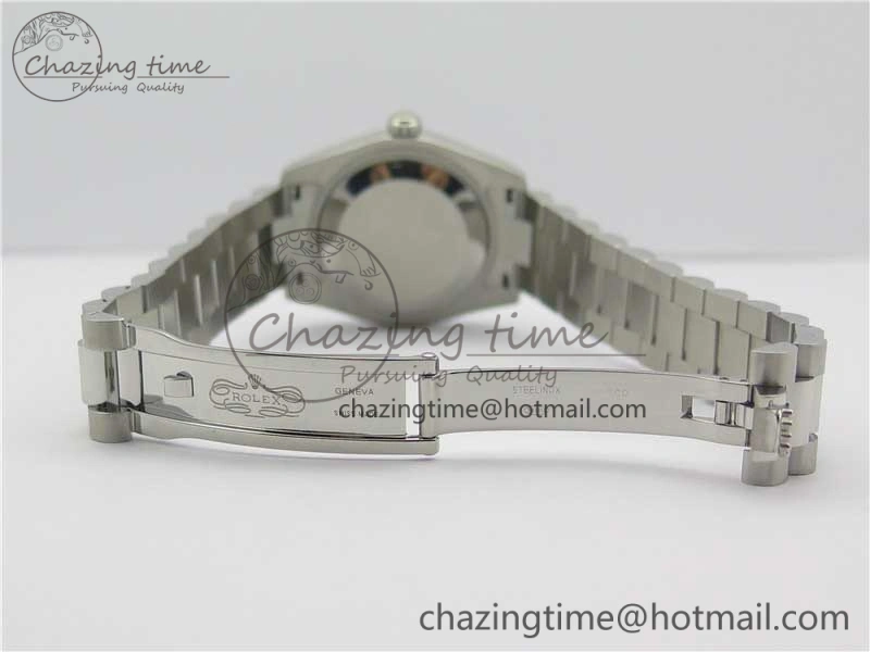 Datejust 31mm 178274 SS GSF Best Edition Blue Crystal Markers Dial on SS President Bracelet SEIKO NH05A