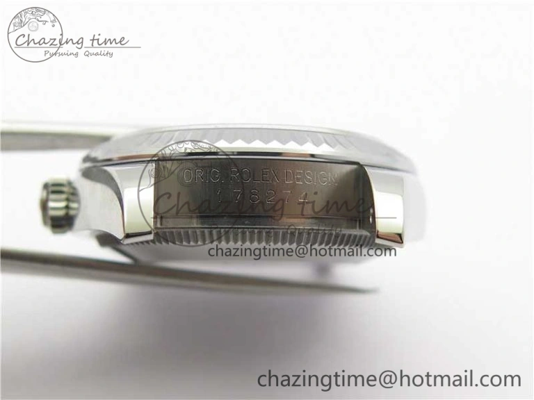 Datejust 31mm 178274 SS GSF Best Edition Blue Stick Markers Dial on SS Jubilee Bracelet SEIKO NH05A