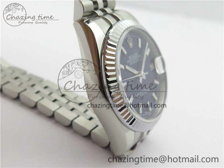 Datejust 31mm 178274 SS GSF Best Edition Blue Stick Markers Dial on SS Jubilee Bracelet SEIKO NH05A