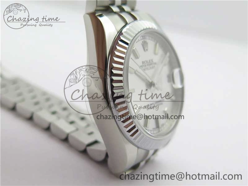 Datejust 31mm 178274 SS GSF Best Edition Silver Stick Markers Dial on SS Jubilee Bracelet SEIKO NH05A