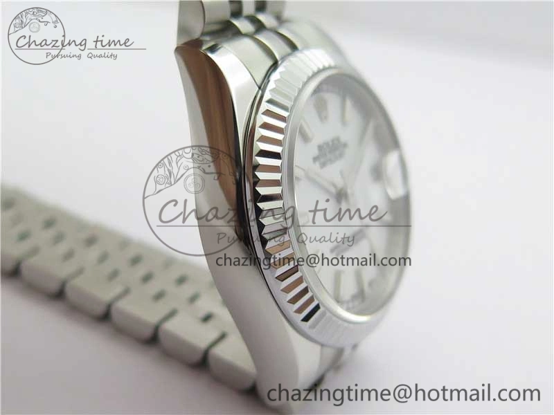Datejust 31mm 178274 SS GSF Best Edition White Stick Markers Dial on SS Jubilee Bracelet SEIKO NH05A
