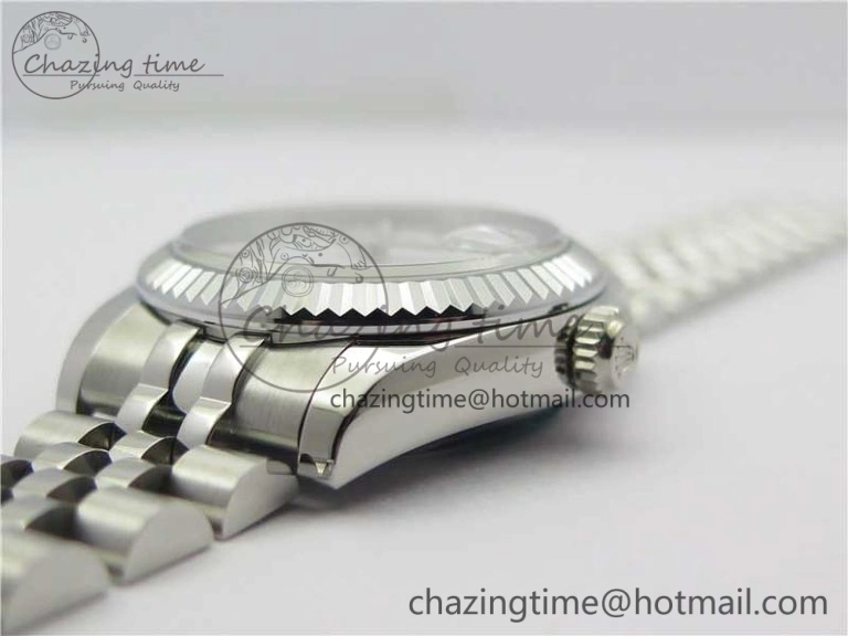 Datejust 31mm 178274 SS GSF Best Edition White Stick Markers Dial on SS Jubilee Bracelet SEIKO NH05A
