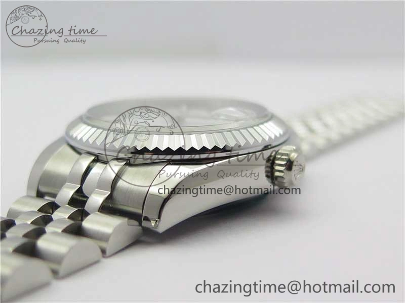 Datejust 31mm 178274 SS GSF Best Edition White Stick Markers Dial on SS Jubilee Bracelet SEIKO NH05A