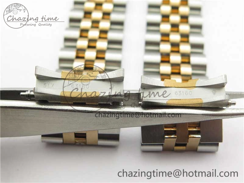 Datejust 31mm 178274 SS RG GSF Best Edition Brown Crystal Markers Dial on SS RG Jubilee Bracelet SEIKO NH05A