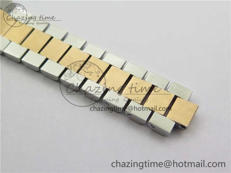 Datejust 31mm 178274 SS RG GSF Best Edition Pink Crystal Markers Dial on SS RG President Bracelet SEIKO NH05A