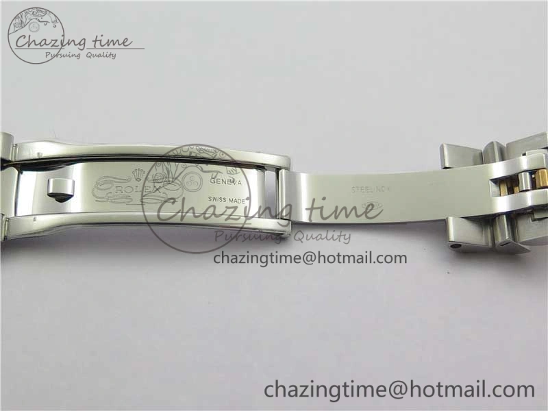 Datejust 31mm 178274 SS RG GSF Best Edition Pink Crystal Markers Dial on SS RG President Bracelet SEIKO NH05A