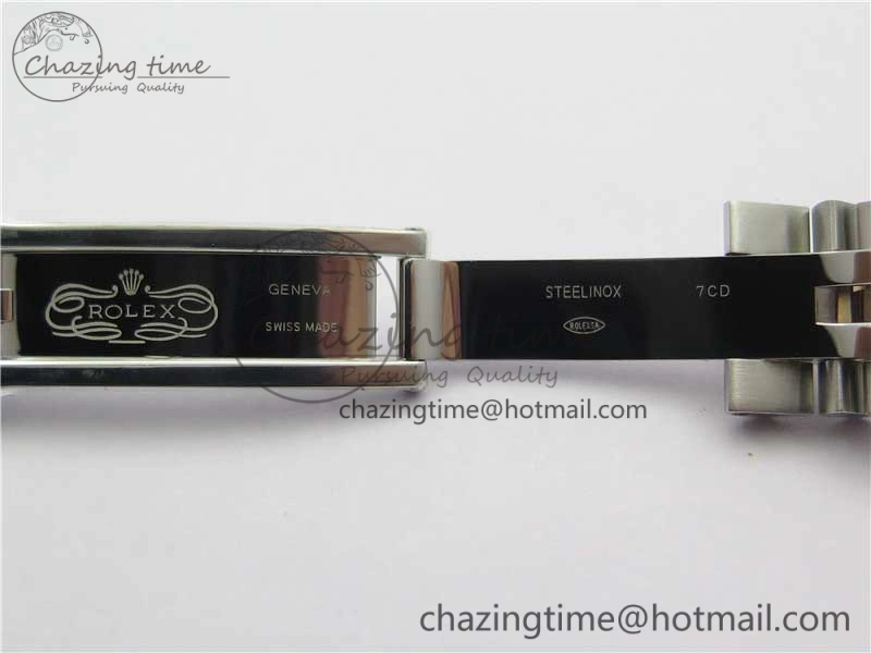 Datejust 31mm 178274 SS RG GSF Best Edition Pink Crystal Markers Dial on SS RG President Bracelet SEIKO NH05A
