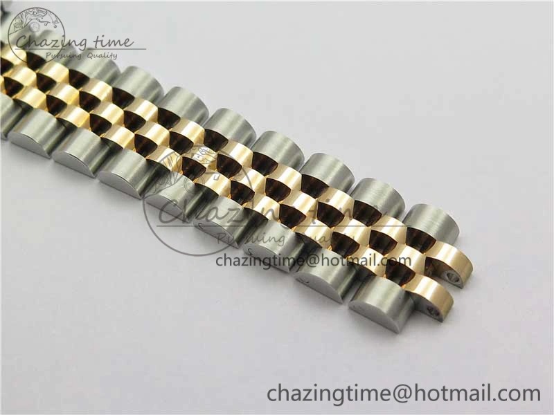 Datejust 31mm 178274 SS RG GSF Best Edition Pink MOP Crystal Markers Dial on SS RG Jubilee Bracelet SEIKO NH05A
