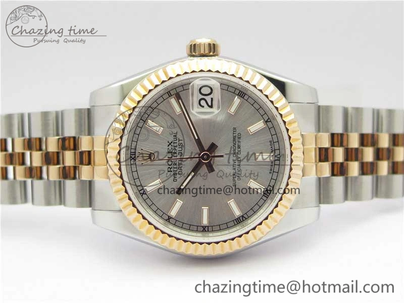 Datejust 31mm 178274 SS RG GSF Best Edition Silver Dial on SS RG Jubilee Bracelet SEIKO NH05A