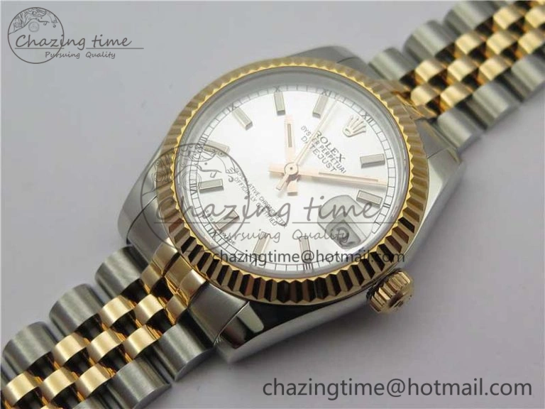 Datejust 31mm 178274 SS RG GSF Best Edition Silver Dial on SS RG Jubilee Bracelet SEIKO NH05A