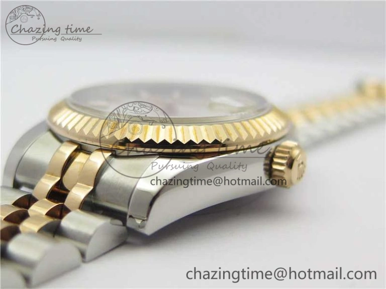 Datejust 31mm 178274 SS RG GSF Best Edition Silver Dial on SS RG Jubilee Bracelet SEIKO NH05A