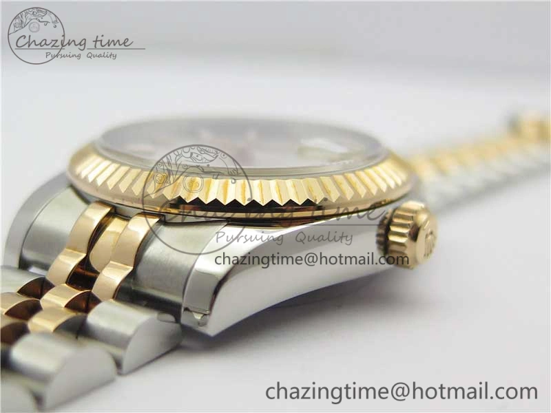 Datejust 31mm 178274 SS RG GSF Best Edition Silver Dial on SS RG Jubilee Bracelet SEIKO NH05A