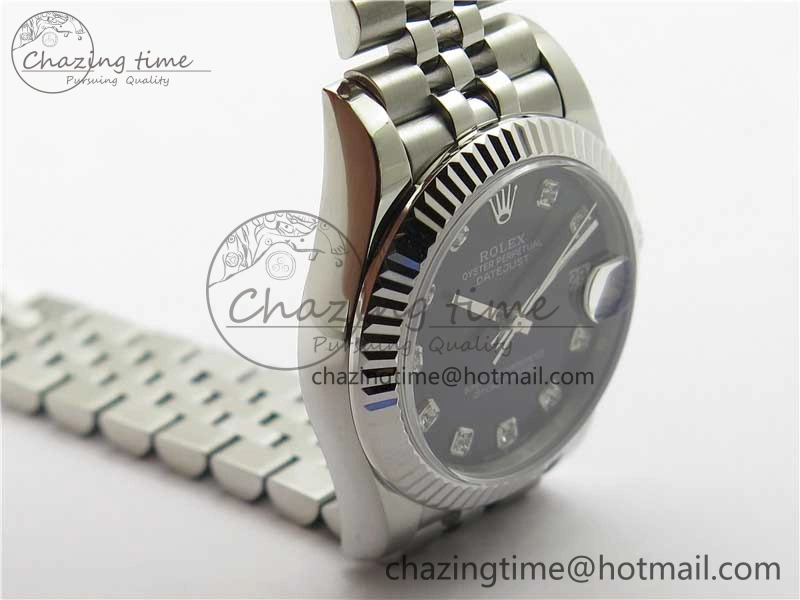 Datejust 31mm 278271 SS BP Maker Best Edition Black Crystal Dial on Jubilee Bracelet