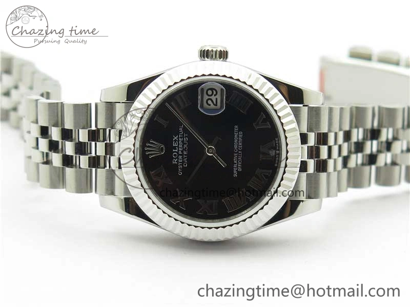 Datejust 31mm 278271 SS BP Maker Best Edition Black Roman Dial on Jubilee Bracelet