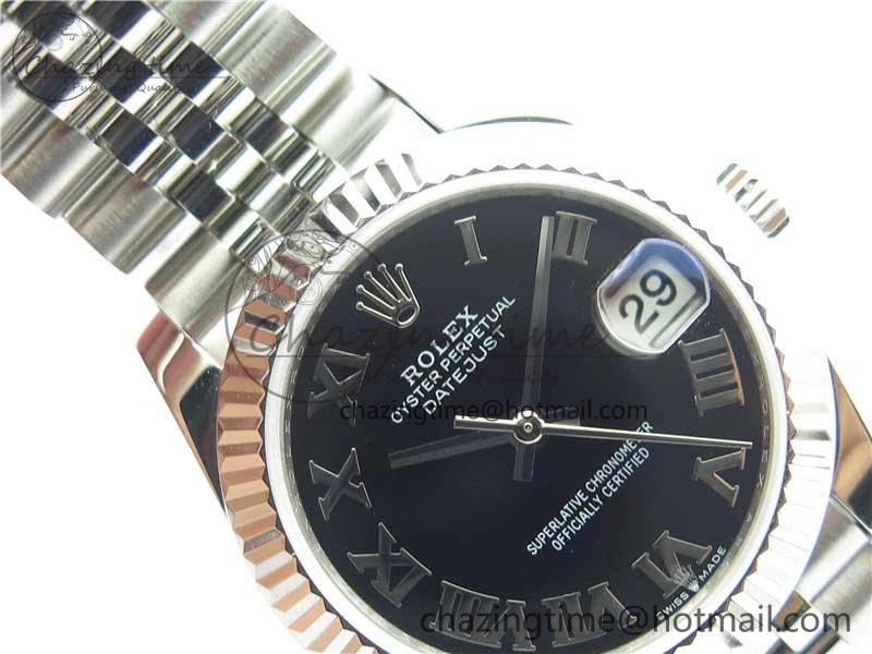 Datejust 31mm 278271 SS BP Maker Best Edition Black Roman Dial on Jubilee Bracelet