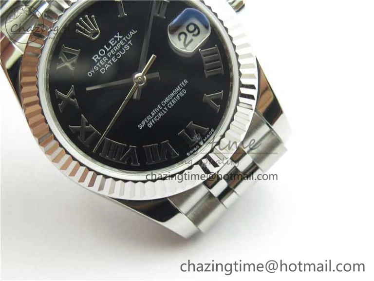 Datejust 31mm 278271 SS BP Maker Best Edition Black Roman Dial on Jubilee Bracelet