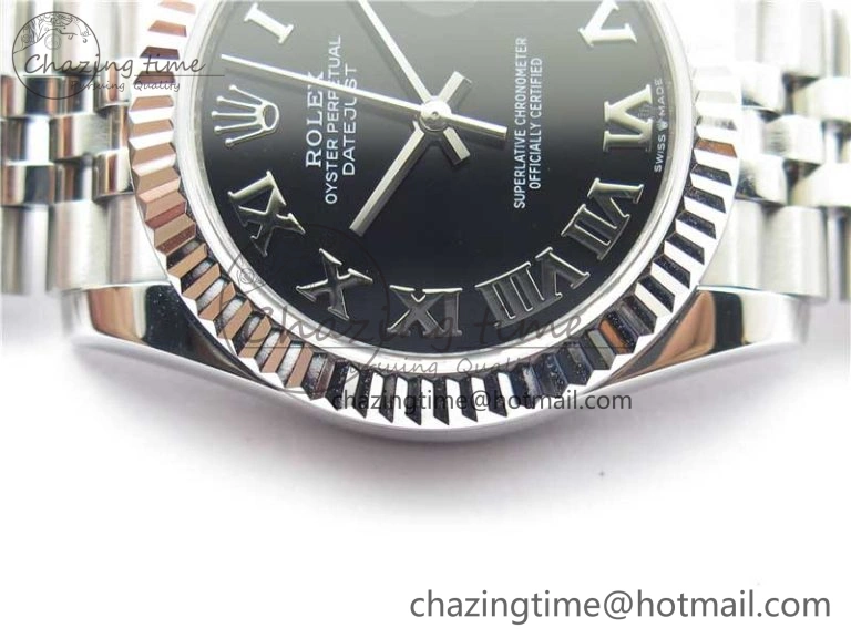Datejust 31mm 278271 SS BP Maker Best Edition Black Roman Dial on Jubilee Bracelet