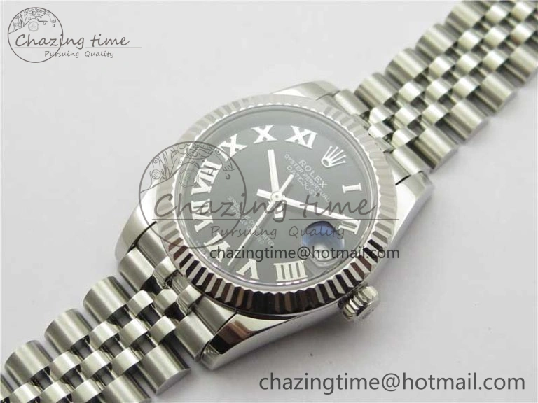 Datejust 31mm 278271 SS BP Maker Best Edition Black Roman Dial on Jubilee Bracelet