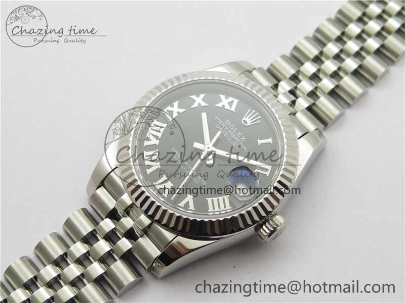 Datejust 31mm 278271 SS BP Maker Best Edition Black Roman Dial on Jubilee Bracelet