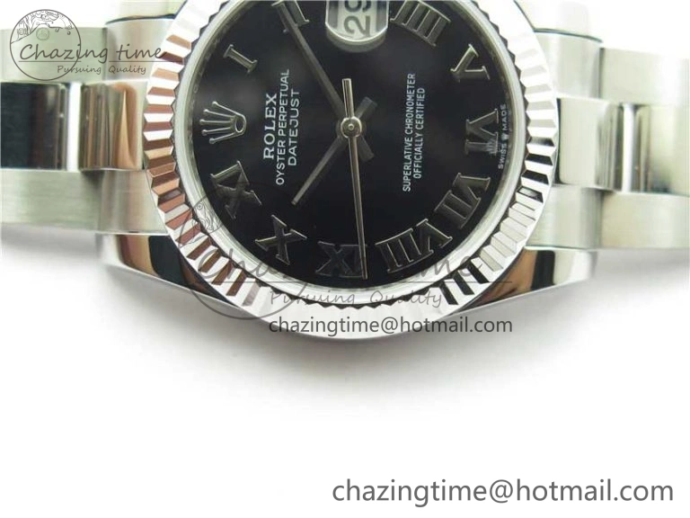 Datejust 31mm 278271 SS BP Maker Best Edition Black Roman Dial on Oyster Bracelet