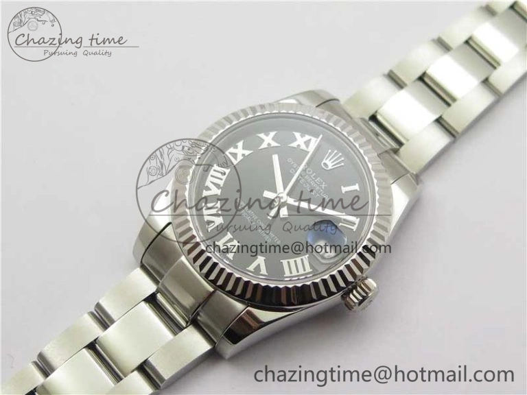 Datejust 31mm 278271 SS BP Maker Best Edition Black Roman Dial on Oyster Bracelet