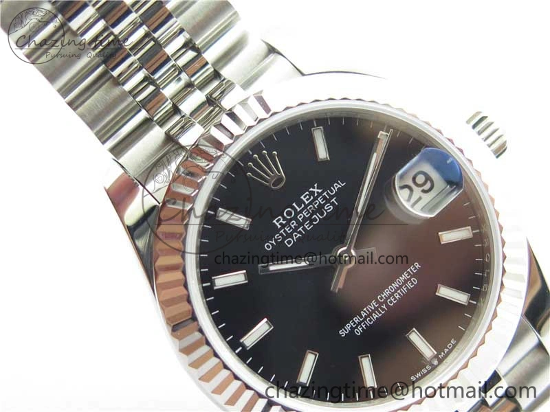 Datejust 31mm 278271 SS BP Maker Best Edition Black Sticks Marker Dial on Jubilee Bracelet