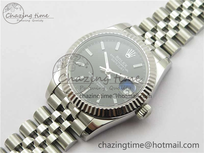 Datejust 31mm 278271 SS BP Maker Best Edition Black Sticks Marker Dial on Jubilee Bracelet