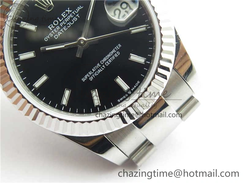 Datejust 31mm 278271 SS BP Maker Best Edition Black Sticks Marker Dial on Oyster Bracelet