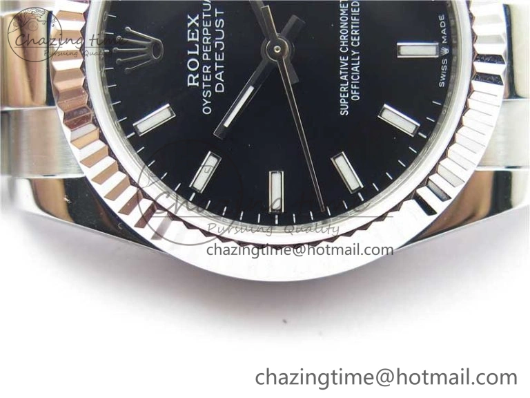 Datejust 31mm 278271 SS BP Maker Best Edition Black Sticks Marker Dial on Oyster Bracelet