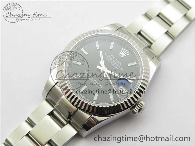 Datejust 31mm 278271 SS BP Maker Best Edition Black Sticks Marker Dial on Oyster Bracelet