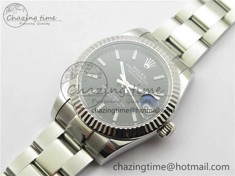 Datejust 31mm 278271 SS BP Maker Best Edition Black Sticks Marker Dial on Oyster Bracelet