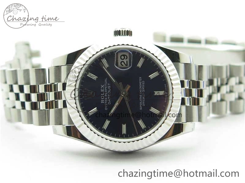 Datejust 31mm 278271 SS BP Maker Best Edition Blue Sticks Marker Dial on Jubilee Bracelet