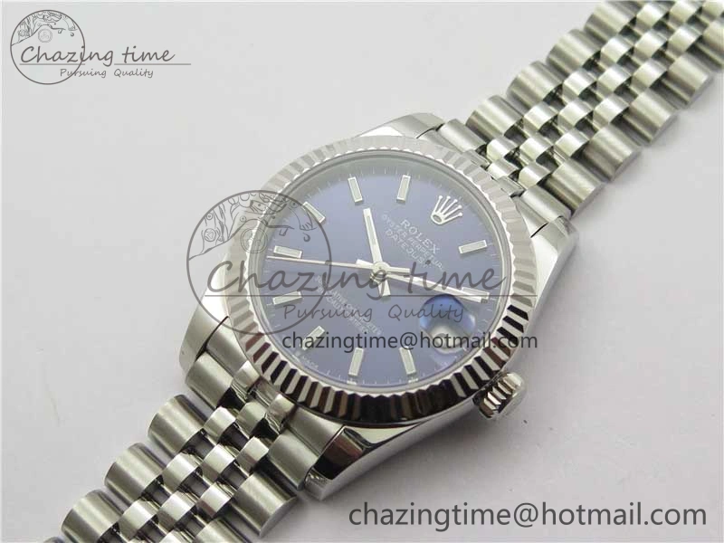 Datejust 31mm 278271 SS BP Maker Best Edition Blue Sticks Marker Dial on Jubilee Bracelet