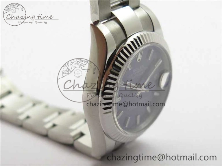 Datejust 31mm 278271 SS BP Maker Best Edition Blue Sticks Marker Dial on Oyster Bracelet