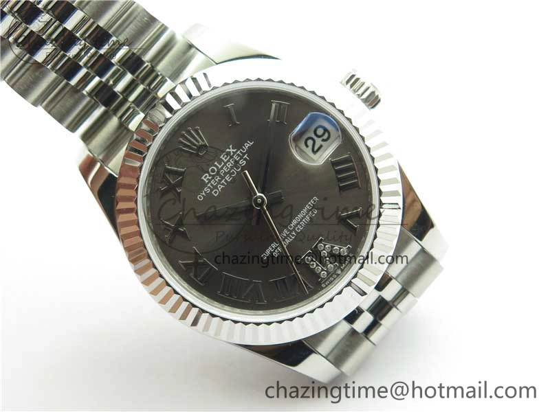 Datejust 31mm 278271 SS BP Maker Best Edition Gray Roman Dial on Jubilee Bracelet