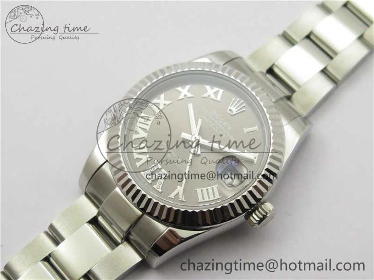 Datejust 31mm 278271 SS BP Maker Best Edition Gray Roman Dial on Oyster Bracelet