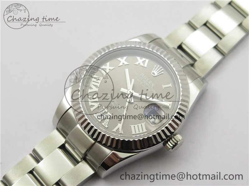 Datejust 31mm 278271 SS BP Maker Best Edition Gray Roman Dial on Oyster Bracelet