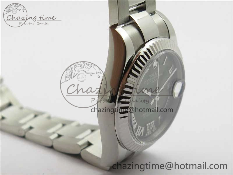 Datejust 31mm 278271 SS BP Maker Best Edition Green Roman Dial on Oyster Bracelet