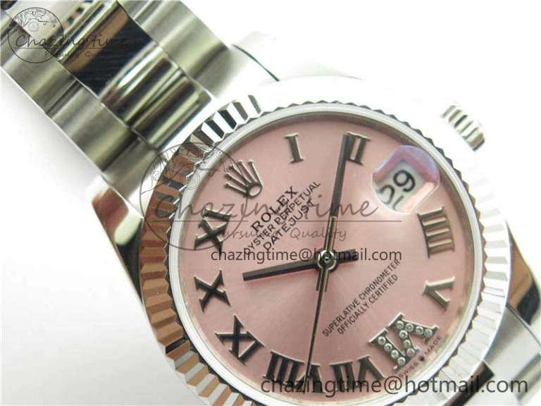 Datejust 31mm 278271 SS BP Maker Best Edition Pink Roman Dial on Oyster Bracelet